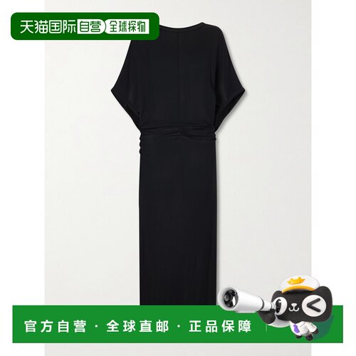 The Row 女士 Delyra 缎面长款连衣裙 10973K486【付后1h可退】