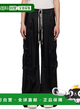 香港直邮rick owens 瑞克 欧文斯 男士 黑色 Temple Cargobelas