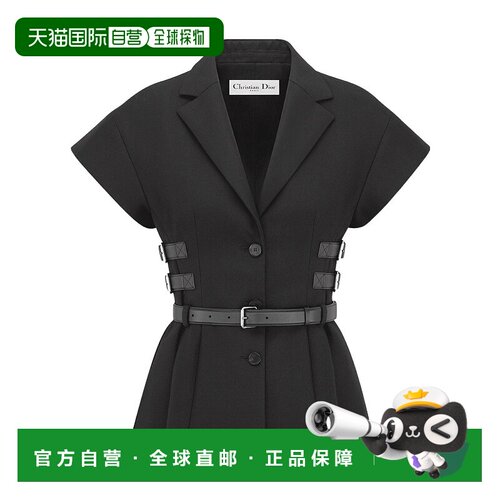 香港直邮Dior 翻领短袖西装外套 521V67A1758新款迪奥