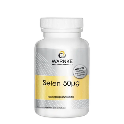 自营｜Warnke德国补硒片100粒原装进口成人补充硒元素硒酵母纤维