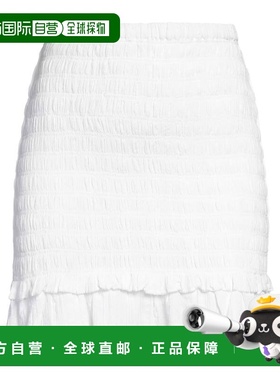 香港直邮ISABEL MARANT 女士 迷你半身裙 white白色 舒适时尚