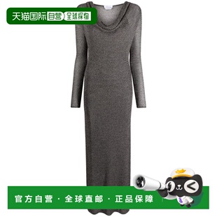 1h可退 香港直邮Blumarine 蓝色情人 女士 长袖连衣裙 4A076A