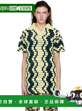 1h可退 香港直邮Jil Sander 吉尔 桑达 女士 黄色棉质 Polo 衫 JS