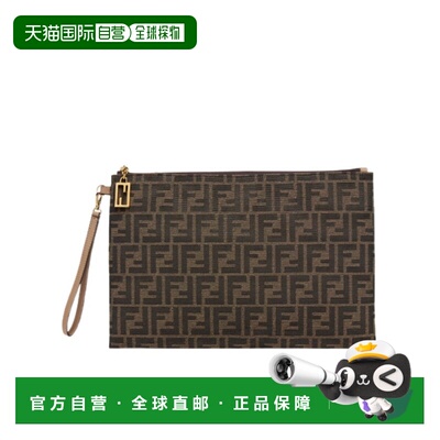 香港直邮Fendi Baguette 大号手拿包 8N0178AD23