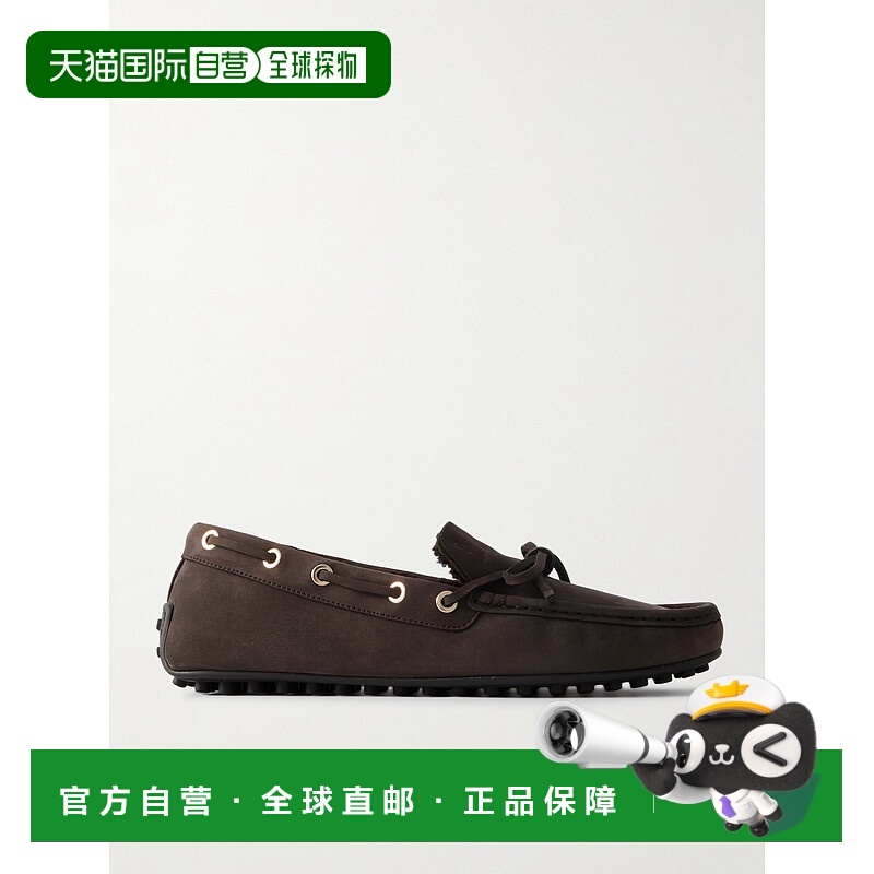 香港直邮TOD'S 托德斯 女士 皮毛内里绒面革船鞋 XXW10L0JR20UFQ9