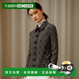 香港直邮Dior 111V44A7771迪奥 几何图案印花休闲夹克