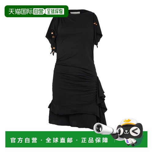 Isabel Marant Janick 荷叶边迷你连衣裙 IMAR5A26【付后1h可退】