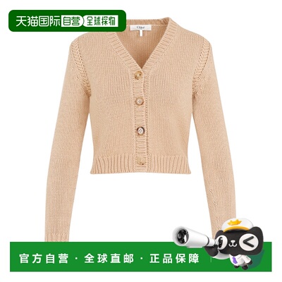 香港直邮Chloe 长袖开衫 C24AMC14520羊绒