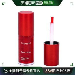 Water 娇韵诗 Red 防水染唇液7ML 欧洲直邮CLARINS