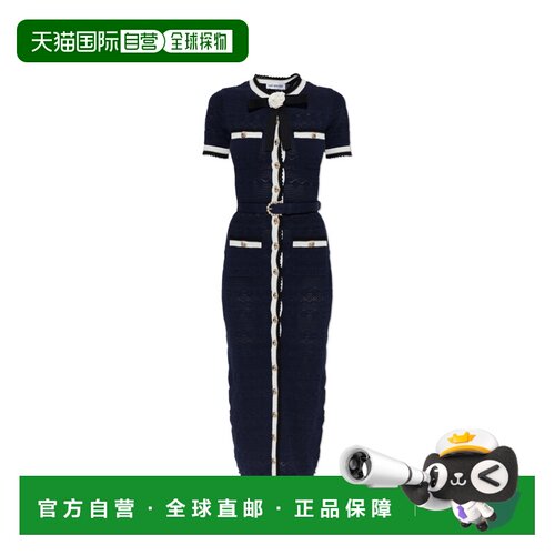 香港直邮SELF-PORTRAIT 女士连衣裙 PF26072MAN0NAVY AW2026