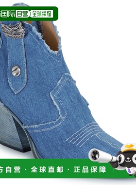 欧洲直邮Fru.it   女士鞋子靴子 8575-944-CUOIO-GREZZO-JEANS-LA