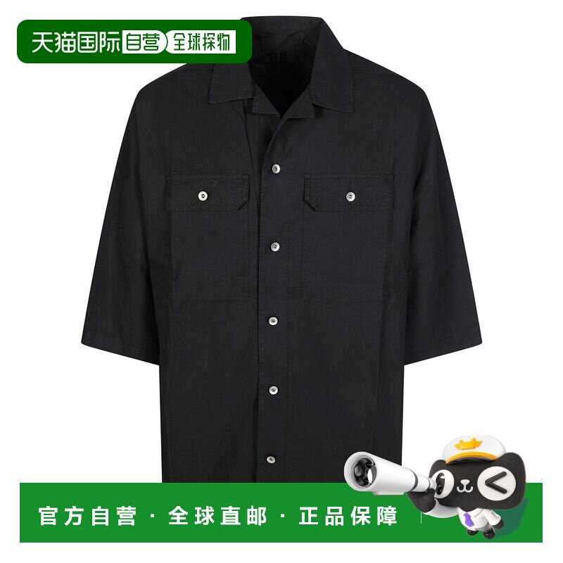 1h可退 香港直邮RICK OWENS DRKSHDW 男士衬衫 DU01F4290CR09 SS2