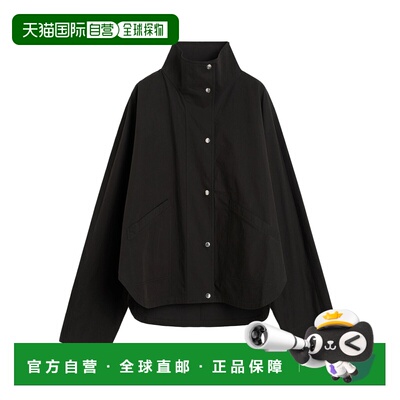 欧洲直邮Toteme Summer Parachute Jacket Black