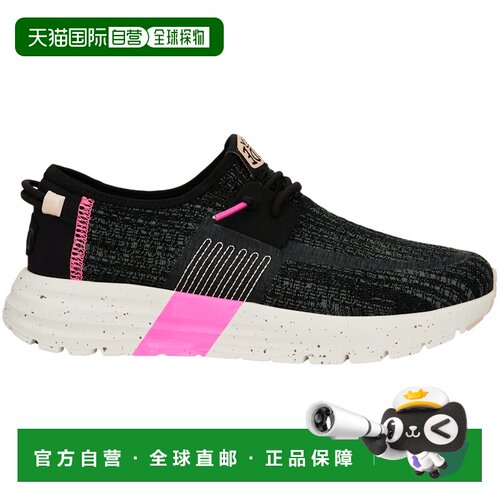 自营欧洲直邮Crocs卡骆驰 Sirocco女士黑色纺织运动鞋