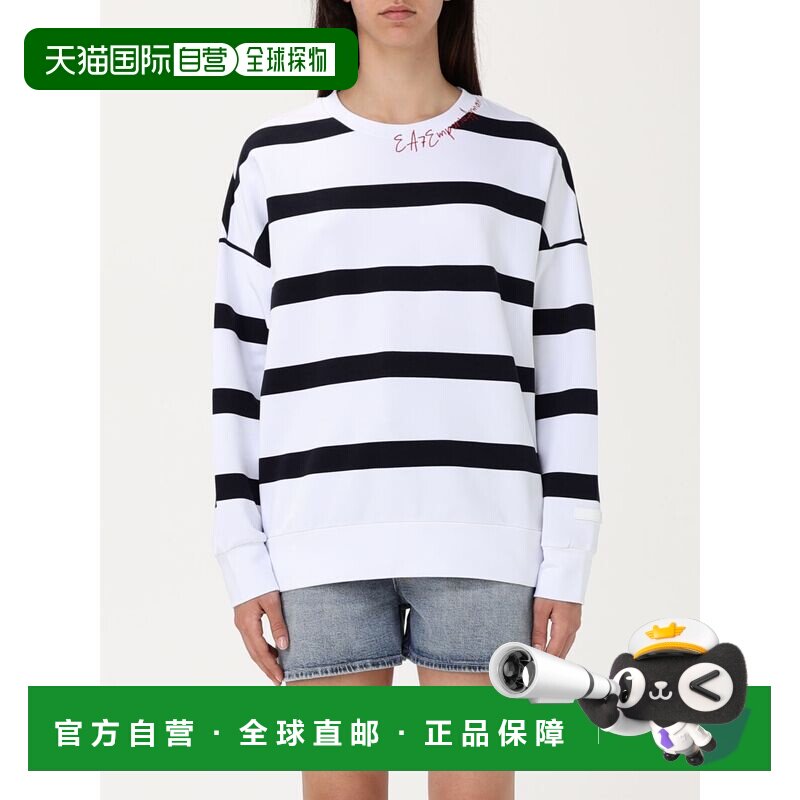 1h可退 香港直邮EA7 女士卫衣 7W000163AF12951FB102 SS2025 白色