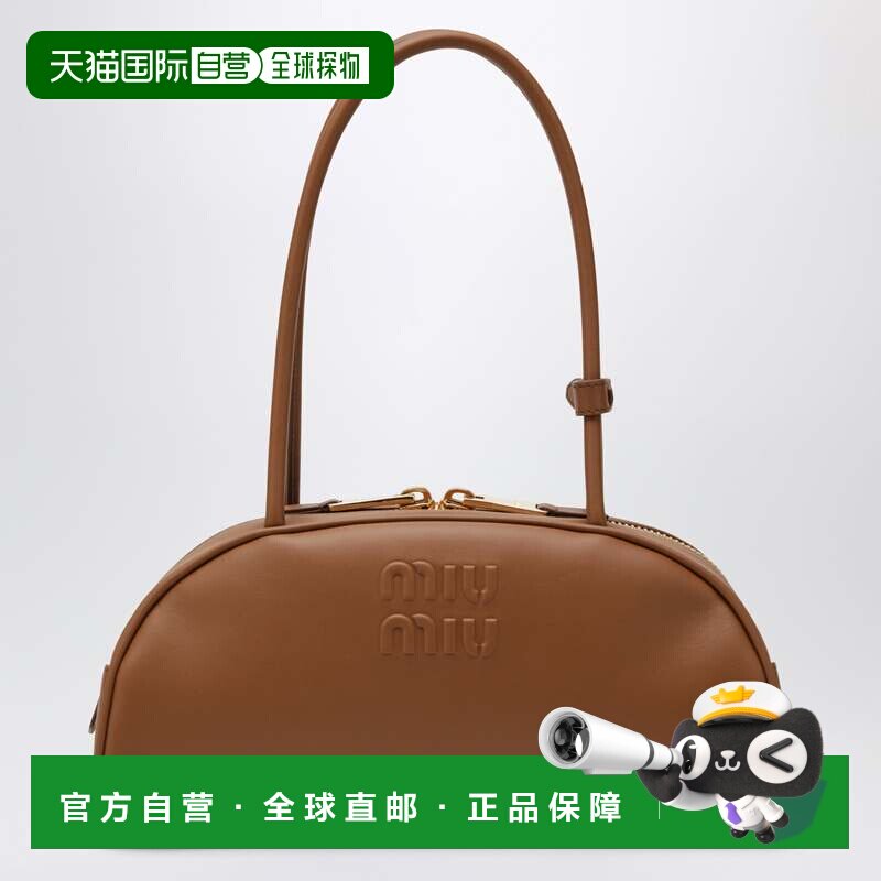 香港直邮Miu Miu 缪缪 女士 Beau 中号皮革包包(Radica) 5BB193OO