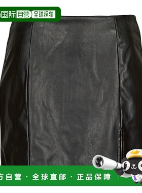 欧洲直邮Only 女士 ONLLENI FAUX LEATHER SLIT SKIRT PNT 半身裙