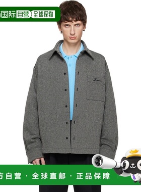 香港直邮Jacquemus 男士 灰色 The Molino 衬衫 25HSHM00543AW006