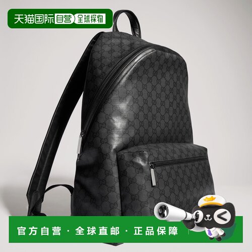 1h可退 欧洲直邮GUCCI 男士双肩包 A0020SFAGAA1000 AW2026 黑色