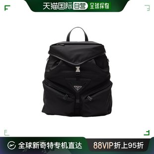 Nylon 香港直邮Prada 2VZ1082D 99新未使用 抽绳翻盖双肩包