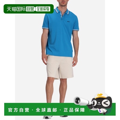 1h可退 香港直邮BOSS 波士 男士 50469055/443 POLO衫 50469055