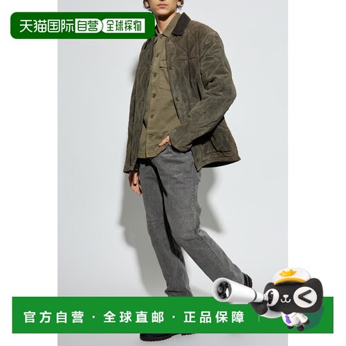 1h可退 香港直邮ALL SAINTS 男士衬衫 SPOTTERM154SBCARGOGREEN S