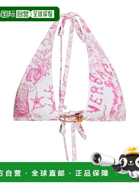 香港直邮Versace 三角吊带比基尼上衣 10181271A15489