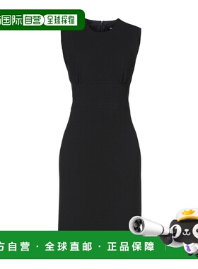 1h可退 香港直邮Dsquared2 二次方 女士 短款连衣裙 black黑色 舒