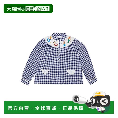 香港直邮Stella Mccartney 斯特拉 麦卡特尼 女童 Blouses 花纹衬