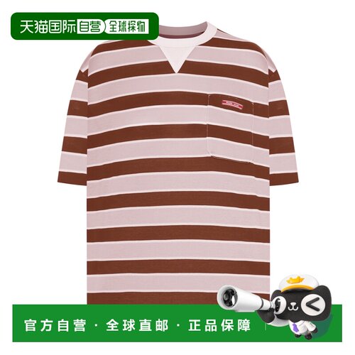 1h可退 香港直邮PRADA 女士T恤 39610189PSOOOF05AB CO 花色 短袖