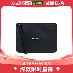 徽标手拿包 99新未使用 香港直邮Balenciaga 6556051IZI3