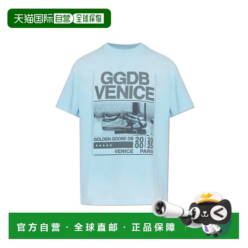 欧洲直邮golden goose deluxe brand 男士 上装T恤短袖