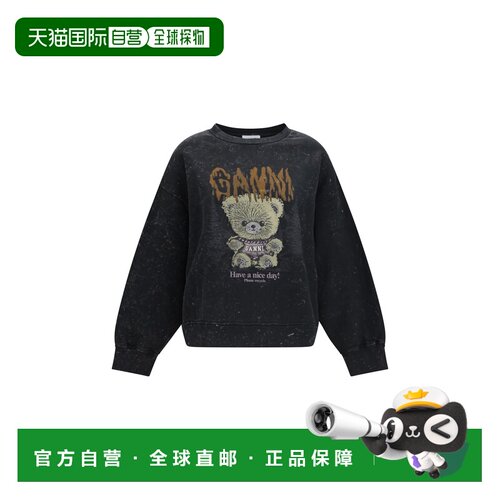 香港直邮GANNI甘尼Isoli Forest Teddy女士卫衣 【付后1h可退】