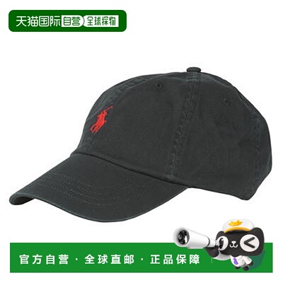 PoloRalphLauren/拉夫劳伦男女同款徽标棒球帽户外运动休闲鸭舌帽