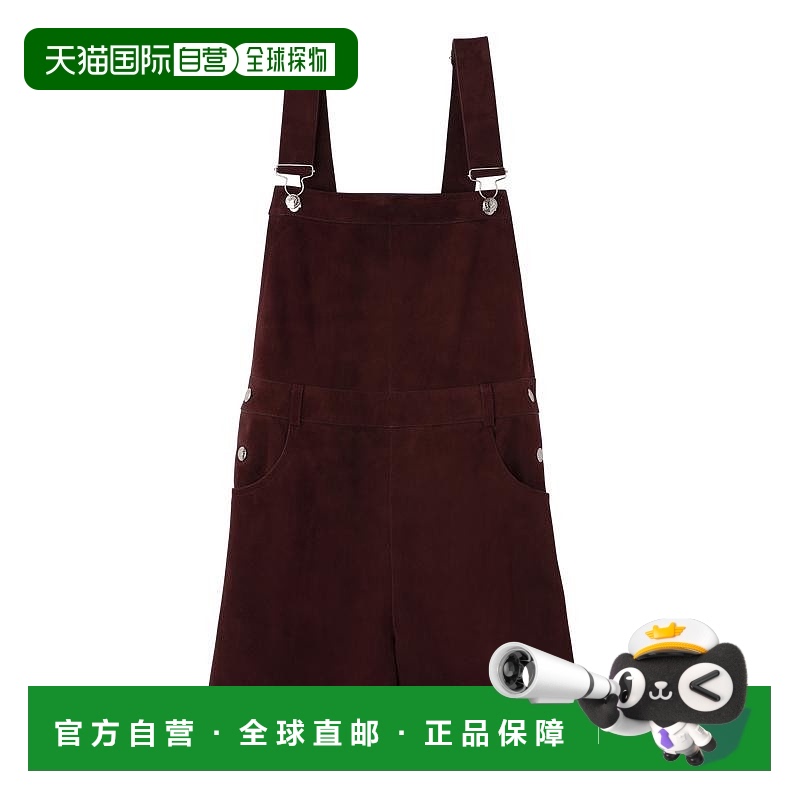 自营1h可退 欧洲直邮Longchamp/珑骧 女士粉色涤纶短袖T恤