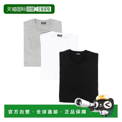 1h可退 香港直邮Dsquared2 二次方 男士 DSQUARED2 TRI-PACK 棉质