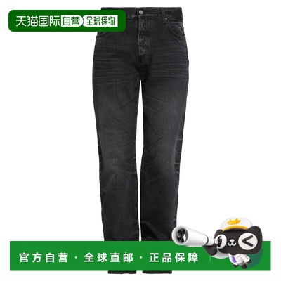 1h可退 香港直邮AMIRI 男士 牛仔长裤 black黑色 舒适时尚