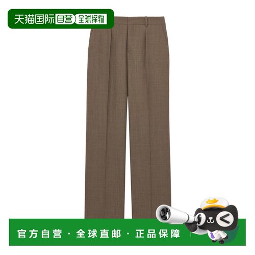 香港直邮Saint Laurent 羊毛长裤 871866Y2J02直筒裤