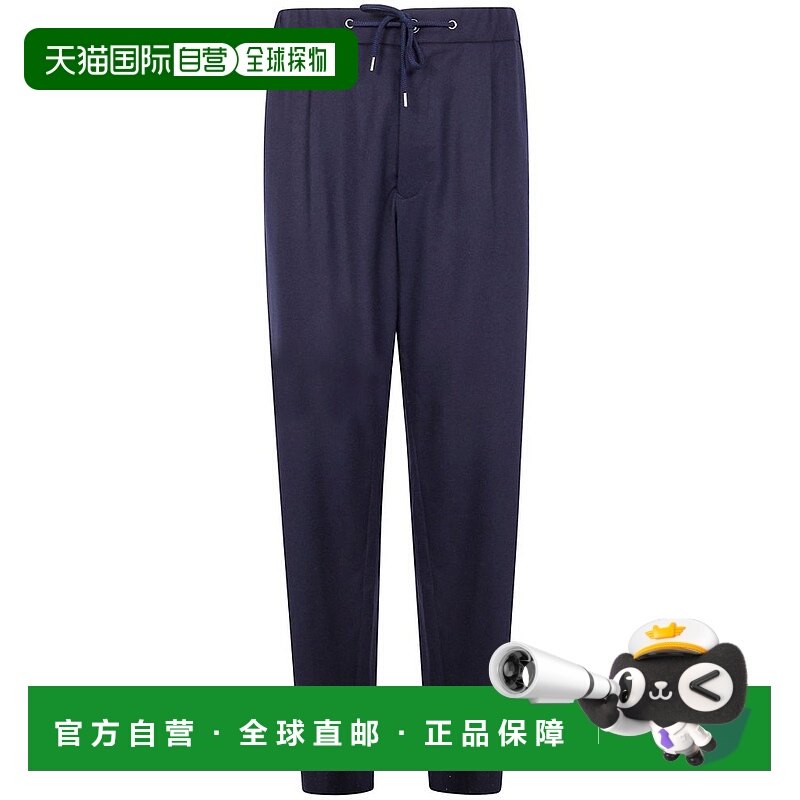1h可退 香港直邮Armani 阿玛尼 男士 喬治 阿瑪尼抽繩長褲 GM0002