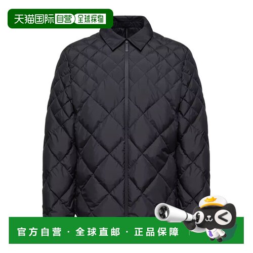 香港直邮Moncler Atria 菱形绗缝羽绒衬衫外套 L10911A00039597U5