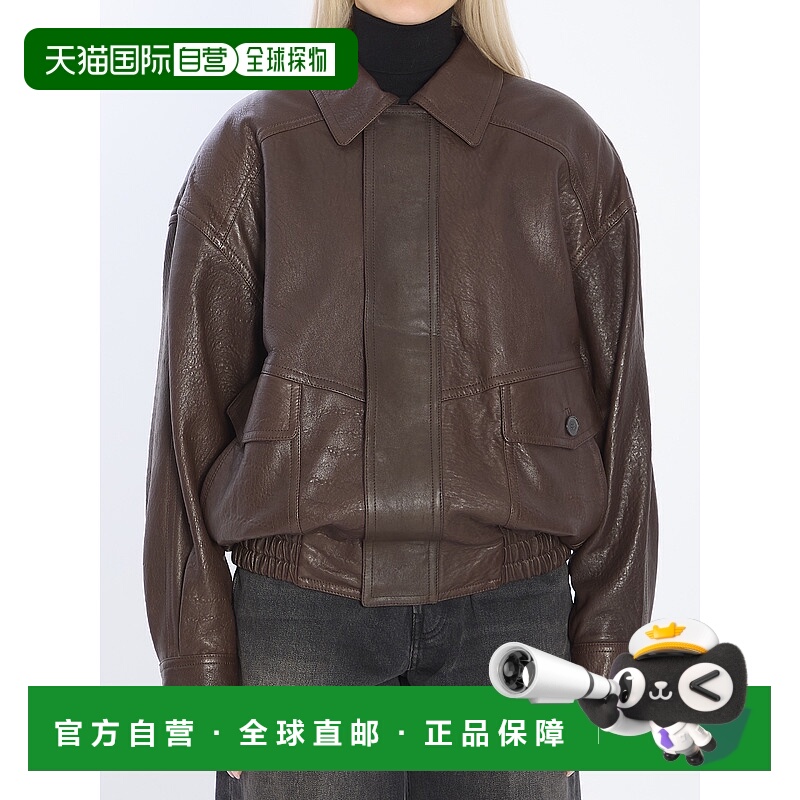 1h可退 欧洲直邮saint laurent 女士 外套皮衣