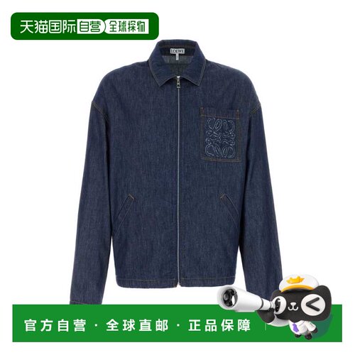香港直邮LOEWE 男士外套 H526Y50X34DENIMBLUE AW【付后1h可退】