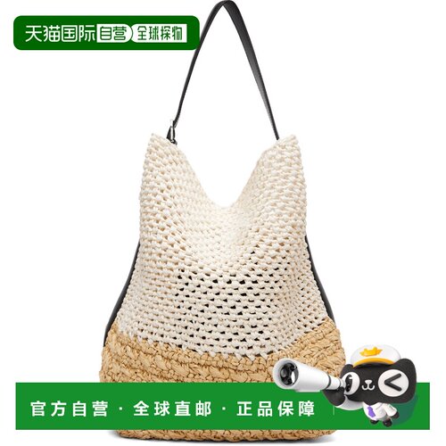 1h可退 香港直邮toteme 女士 TOTEME 驼色 & 灰白色 Belted Paper