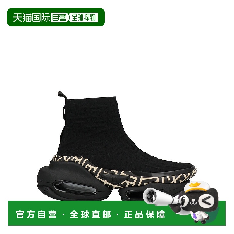 香港直邮Balmain 巴尔曼 女士 运动鞋 black黑色 舒适时尚