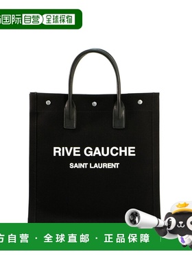 1h可退 香港直邮Saint Laurent 圣罗兰 女士 RIVE GAUCHE 徽标手