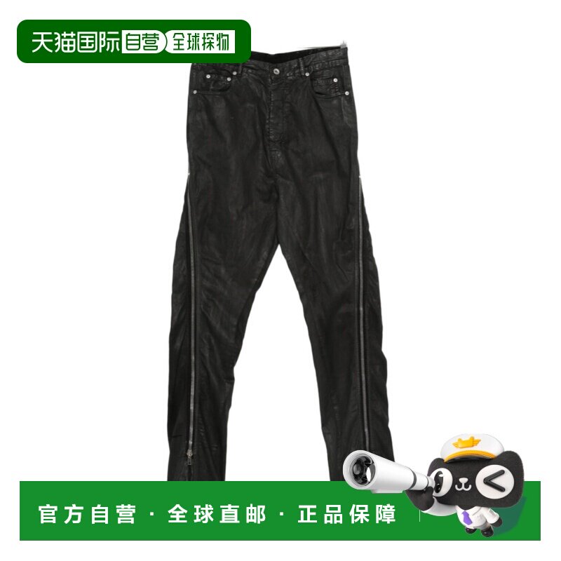 香港直邮RICK OWENS 男士休闲裤 DU01F4363DBK09 SS2026 黑色卫裤