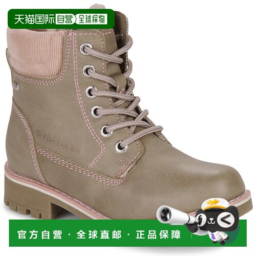 欧洲直邮Tom Tailor  女童 靴子 4270806-BEIGE厚底鞋