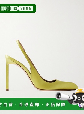 香港直邮Tom Ford 汤姆 福特 女士 绸缎露跟浅口鞋 W3801TSA001PY