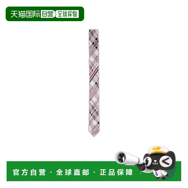 香港直邮Thom Browne 格纹领带 MNL075KY4003
