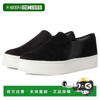 1h可退 香港直邮VINCE 女士 Warren 运动休闲鞋 black黑色 舒适时